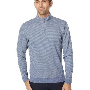 Johnnie-O Skiles Striped 1/4 Zip